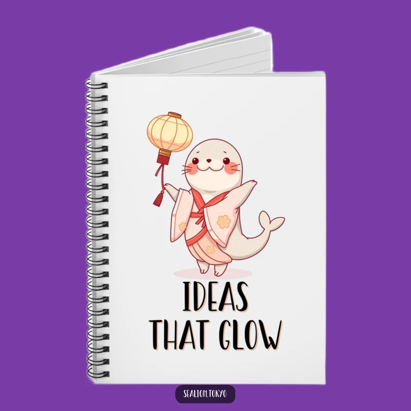 Funny Sealion Kimono Notebook: Journal Your Elegant Thoughts!